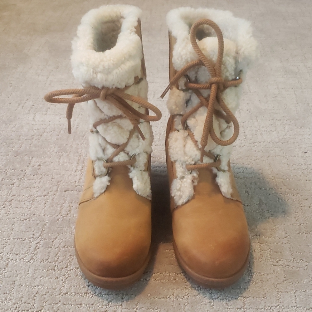 Sorel Joan of Arctic Wedge II Shearling Boot 9.5